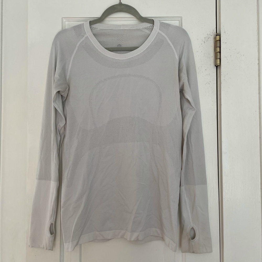 Swiftly White Long Sleeve Size 8